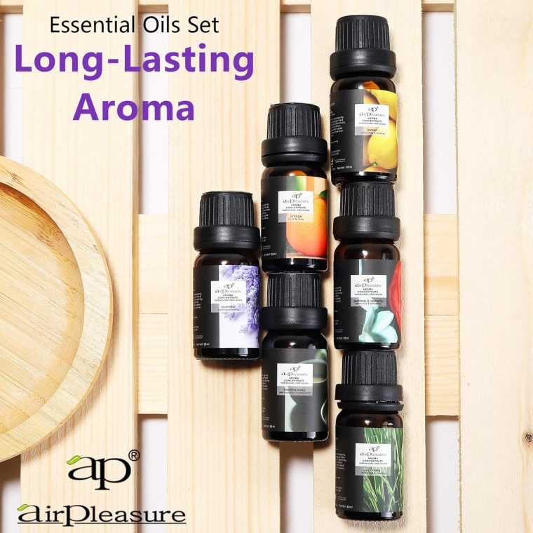 Refresh Essential Oils Set, 6x10ml Fragrance Oils Kit for Diffuser, Humidifier, Aromatherapy, Air Purifier - Orange, Breathe Easy, Citronella, Jasmine & Camellia, Lemon, Lavender - Image 5