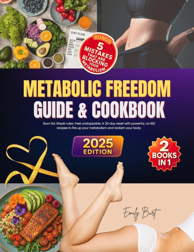 METABOLIC FREEDOM GUIDE & COOKBOOK: Burn fat. Break rules. Feel unstoppable. A 30-day reset with powerful, no-BS recipes to fire up your metabolism and reclaim your body. Your Breakthrough Begins Now