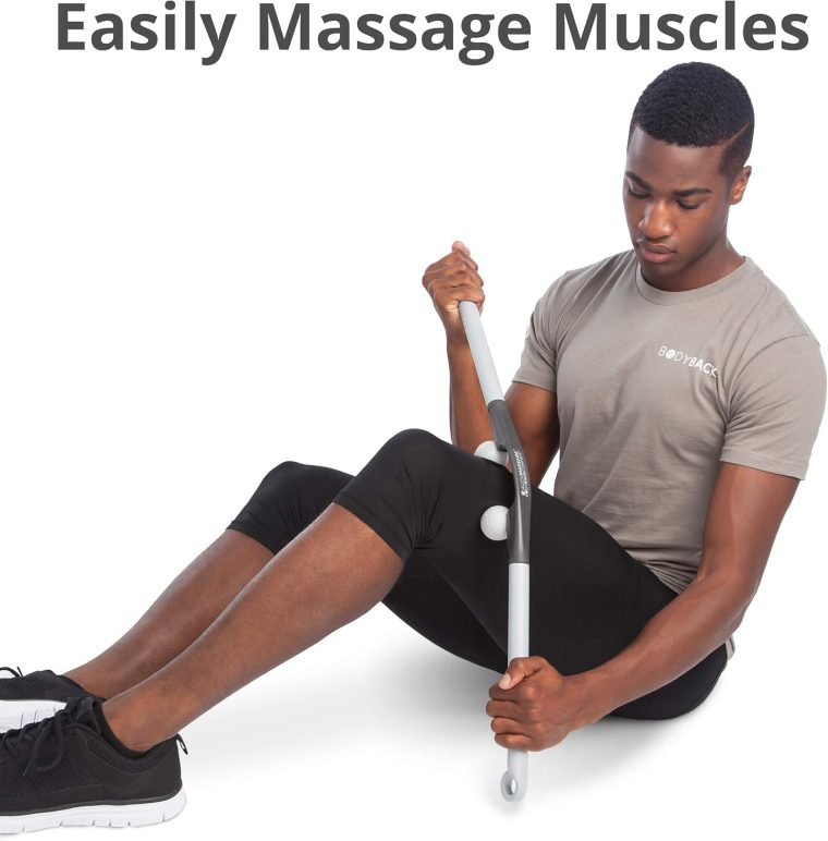 Body Back AccuMassage - Dual Pressure Point Massage Tool & Massage Hammer - 2 in 1 Design - Shiatsu Neck Massager Tool, Golf Ball Percussion Massager for Deep Tissue - Image 7