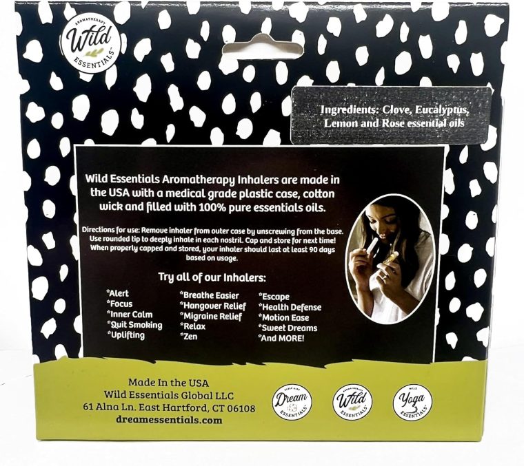 Wild Essentials Smell Training Kit Nasal Inhalers, Made in The USA, Pure Essential Oils, Olfactory Therapy, Loss of Smell, Aromatherapy, All Natural - Image 9