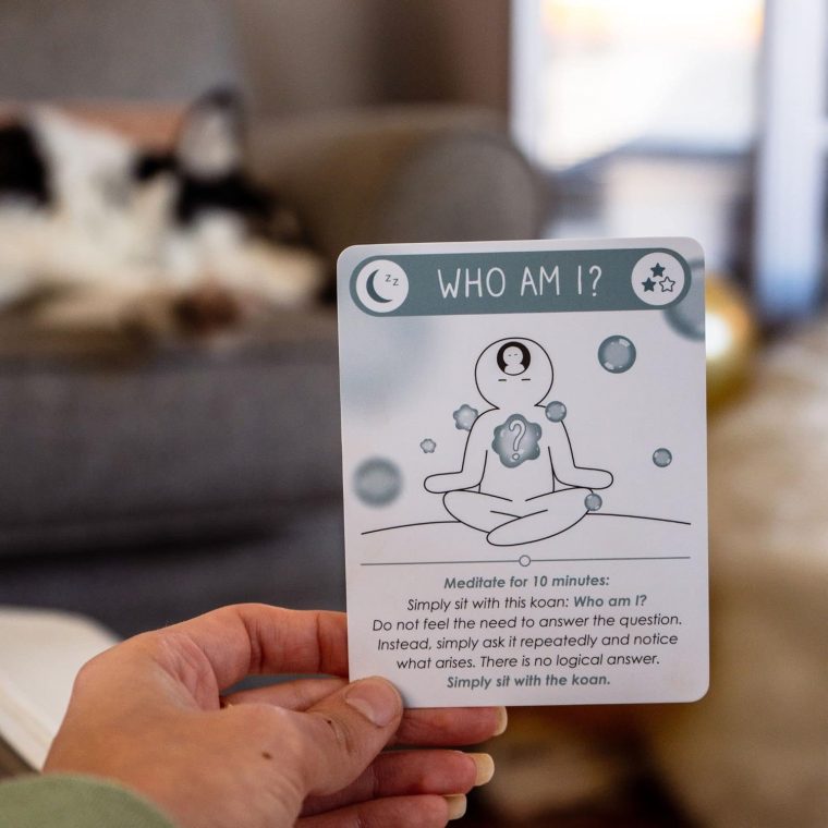 BEST 100 Daily Meditation Cards | Anxiety Relief Item for Relaxation | Self Care Kit for Stress Relief | Perfect Mindfulness Gift For Teens & Adults | Advance Beyond Positive Affirmations - Image 4