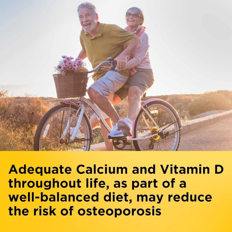 Nature Made Calcium 600 mg with Vitamin D3, Dietary Supplement for Bone Support, 100 Softgels - Image 2