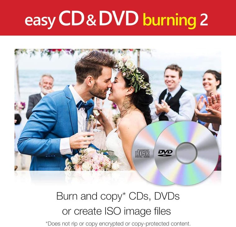 Corel Easy CD & DVD Burning 2 | Disc Burner & Video Capture [PC Disc] - Image 2