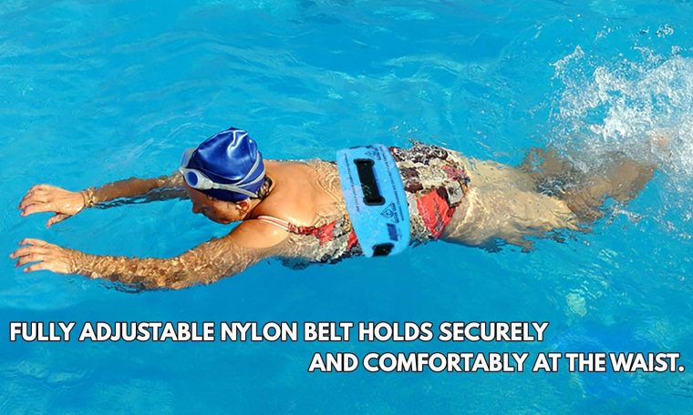 Water Gear Aqua Trim Flotation Belt - Water Exercise Equipment - Designed to Fit Your Body Type - Fully Adjustable Nylon Belt - Medium - Image 6