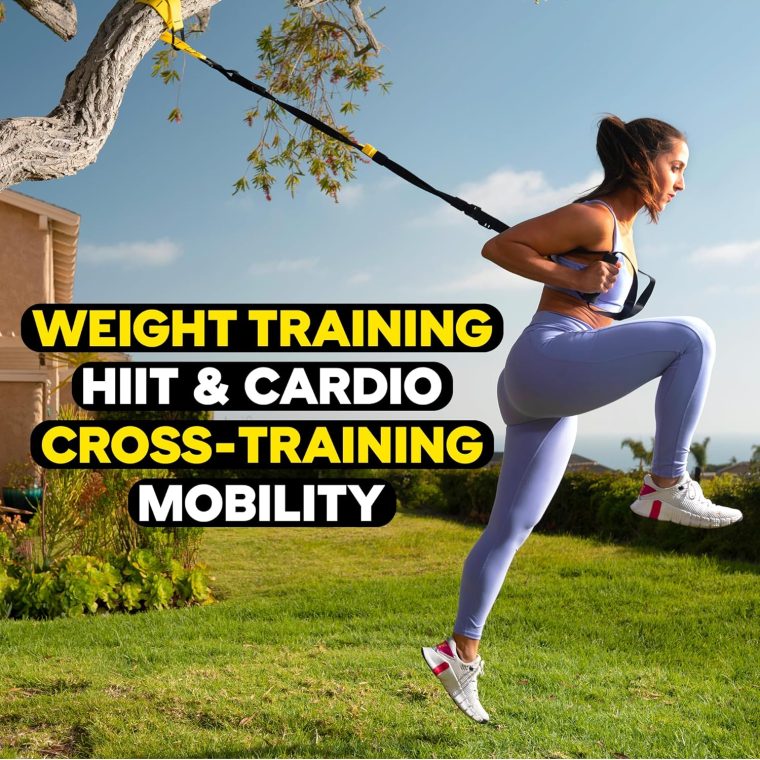 TRX PRO3 Suspension Trainer System, Durable Design for Cross-Training, Weight Training, HIIT Training & Cardio, Includes 3 Anchor Solutions for Indoor & Outdoor Home Gyms - Image 3