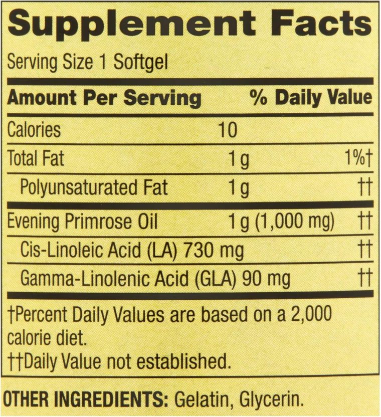 Spring Valley Evening Primrose Oil Women's Health Dietary Supplement Softgels, 1000 mg, 75 Count, Softgels, Evening Primrose Oil Capsules 1000mg Bundle with LualL's 45 Diabetes Decoded - Image 3