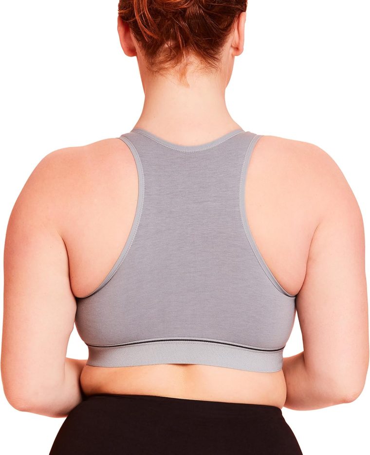 La Leche League Women's Wireless Nursing Sports Bra High Impact Support Nursing Bra - Image 2