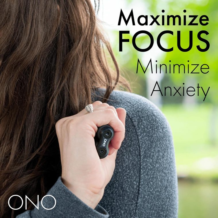 ONO Roller - Handheld Fidget Toy for Adults | Help Relieve Stress, Anxiety, Tension | Promotes Focus, Clarity | Compact, Portable Design (Junior Size/Aluminum, Black) - Image 6