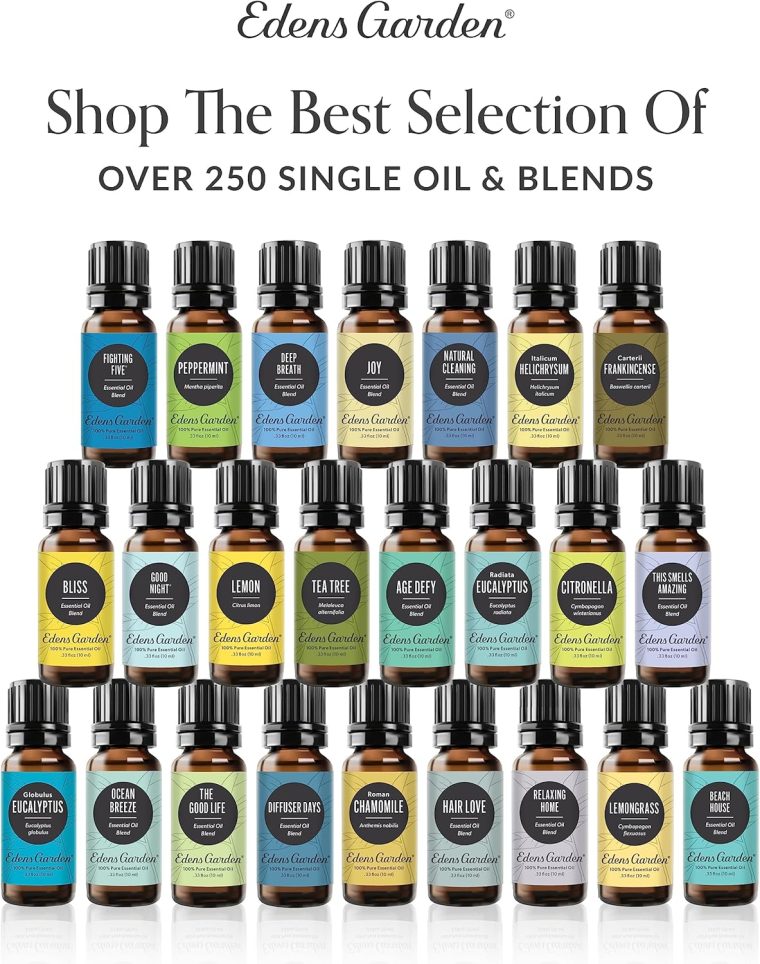 Edens Garden Stress Relief Essential Oil Blend- 100% Pure Premium Grade, Undiluted, Natural, Therapeutic, Aromatherapy, The Best for Diffusing, Skin, Candle, Humidifiers 10 ml (.33 fl oz) - Image 7
