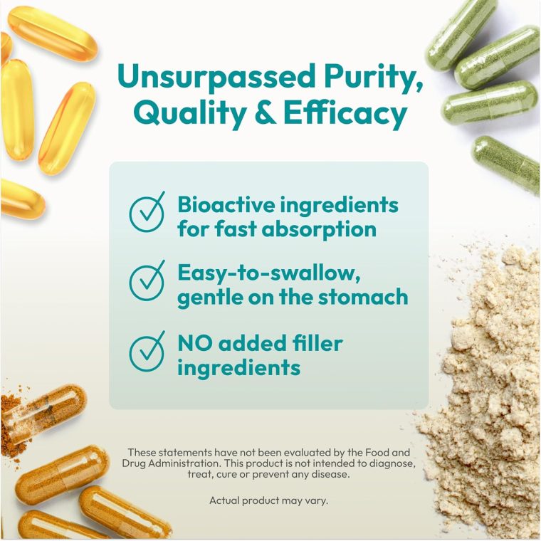 ANDREW LESSMAN Calcium Intensive Care - 180 Capsules - Maintains Healthy Bone and Skeletal Tissues. Vitamin D, Boron. Ultra-Fine, Highly Absorbable Powder in Easy-to-Swallow Capsule. No Additives. - Image 3