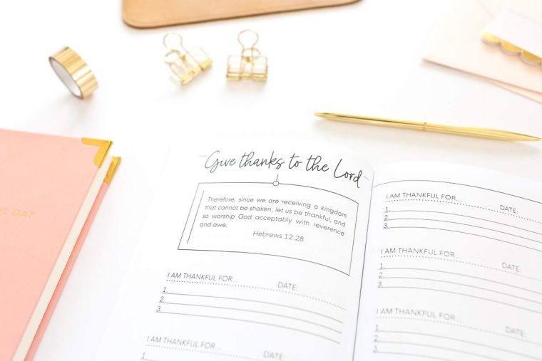 Christian Gratitude Journal for Women: Give Thanks to the Lord: A 52 Week Inspirational Guide to More Prayer and Less Stress - Image 5