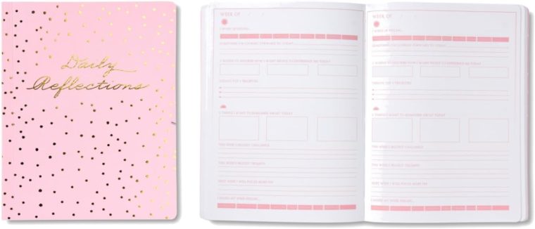 Gartner Studios Guided Journals for Wellness, Goals and Reflection, Assorted Colors with High Shine Gold Foil, Soft Touch Flex Covers, 5.75" x 8", 120 Pages, 3-Pack - Image 5