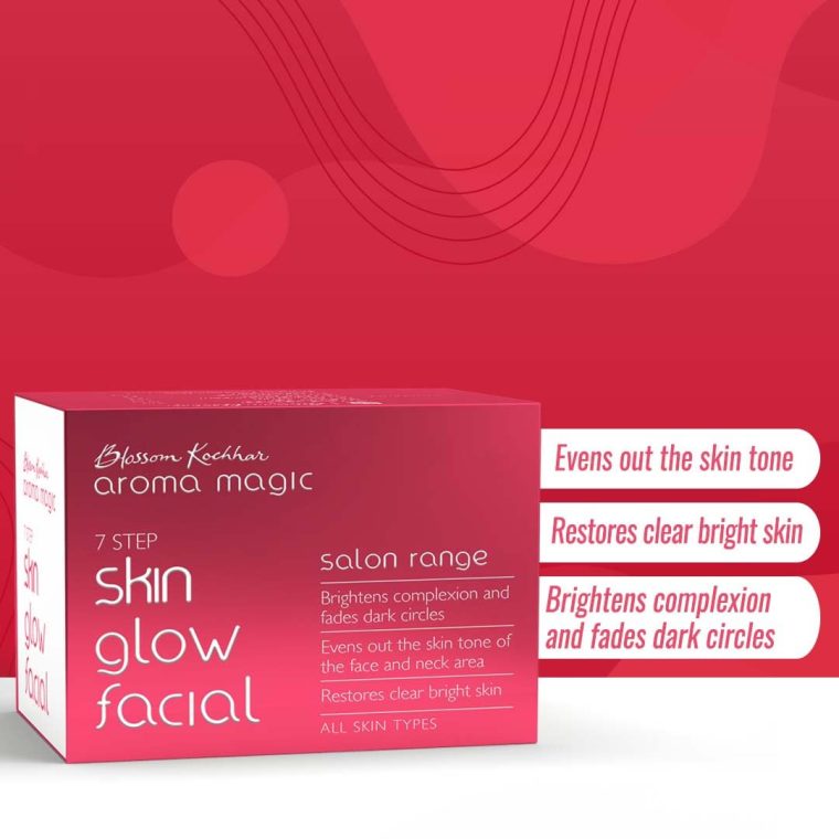 Skin Glow Facial Kit - Multi Use | 7 Steps Skincare Set | Reduces Dark Circles | Gently Removes Dead Skin | Restores Clear & Radiant Skin - Image 2