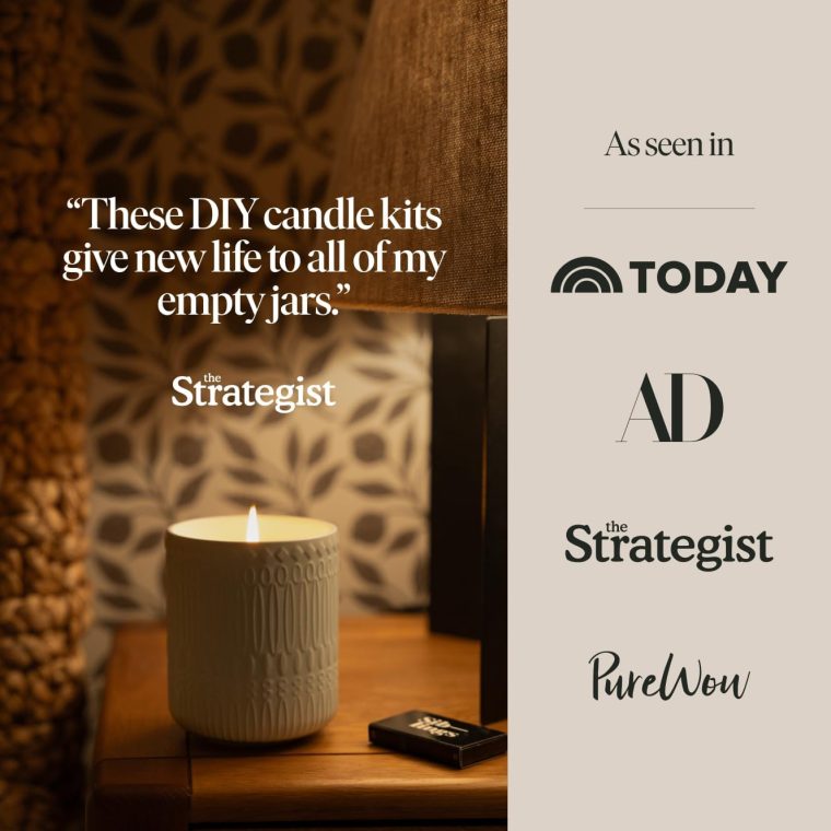 Siblings Essentials, Candle Refill Kit, DIY Candle Kit (No 06: Cardamom, Sandalwood, Vanilla) - Eco-Friendly Candle Refill, Clean Fragrance and Essential Oils, Coconut and Soy Wax - Image 7