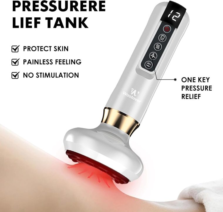 Ellulite Massage Tool, Anti Cellulite Massager-Cupping Kit for Massage Therapy, 12 Speed Adjustable Suction Cupping Therapy Set for Belly, Thighs, Arms, Butt - Image 6