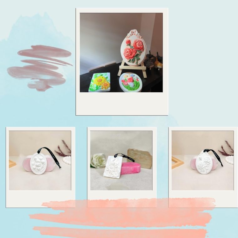 DawlQawwi Ceramics to Paint,Arts and Crafts for Kids Ages 8-12,Paint Your own Ceramic,Painting Craft Kit for Beginners Art Craft Supplies,Customizable Scented Decor with Art Tools & Gift Box - Image 6