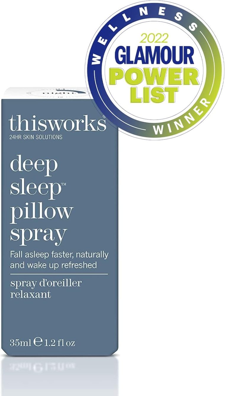 THISWORKS Deep Sleep Pillow Spray – Fast-Acting Natural Formula with Lavender for Relaxation and Restful Sleep – 35 ml (1.2 fl oz) Travel Size - Image 2