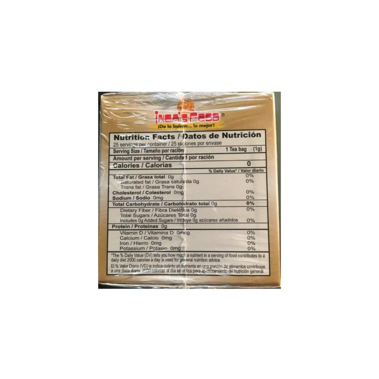 Maca From Peru - Natural Energy Tea (25 Bags) - Image 2