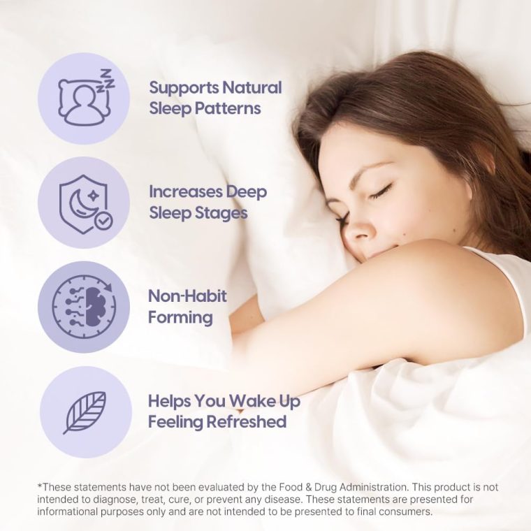 Univera Natural Dreams Melatonin-Free, Gentle Sleep Support, Natural Sleep, Maizinol, Valerian Root, Chamomile Flower, GABA, Magnesium - 60 Capsules - Image 3