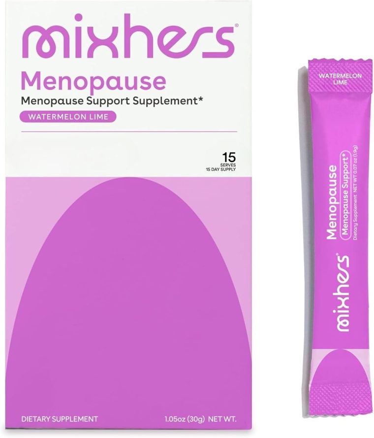 Menopause - Menopause Support Drink Mix - Women's Menopause Supplements - Hormone Balance Multivitamin - With Maca Root & Black Cohosh - Sugar Free - Vegan - 15 Drink Packets - Watermelon Lime