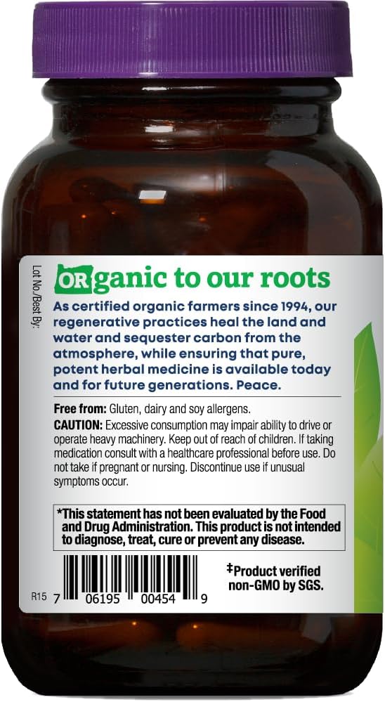 Oregon's Wild Harvest Sleep Better Capsules – Organic Vegan Herbal Sleep Supplement – Non-GMO, Gluten-Free, USDA Certified – 90 Capsules - Image 3
