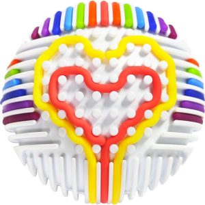 Sensory Fidget Toys, Sensory Activity Ball for Autism, ADHD, Calming, Stress, Anxiety Relief | Sensory Activity Board Travel Toys for Kids Toddlers 3+ with 16 Silicone Strings