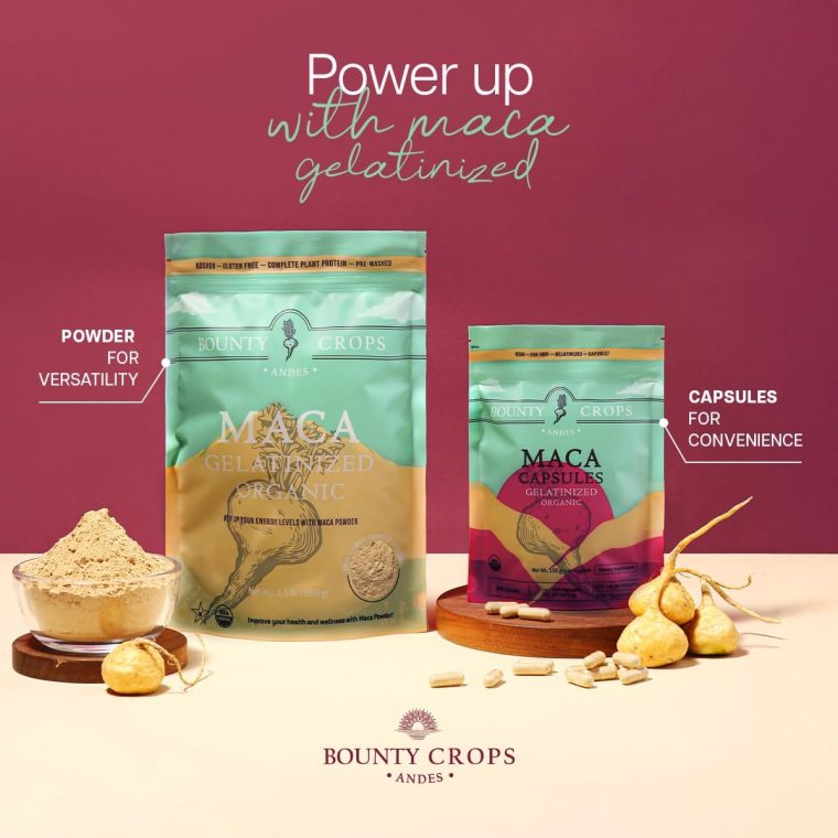 Organic Maca Powder Gelatinized 24 Oz Bag (1.5 lb - 680 gr), Energy & Vitality Booster, Non-GMO & Gluten-Free, Peruvian Superfood, Certified Organic - Image 7