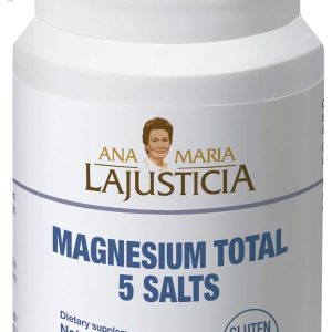 ANA Maria LAJUSTICIA Magnesium Total 5 Salts 100 Tablets, Supports Energy Metabolism, Normal Protein Synthesis, Psychological Function.