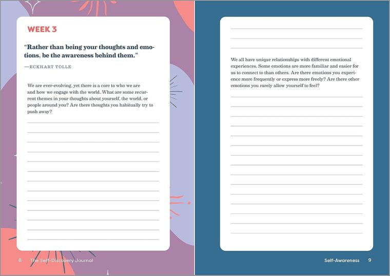 The Self-Discovery Journal: 52 Weeks of Reflection, Inspiration, and Growth (A Year of Reflections Journal) - Image 12