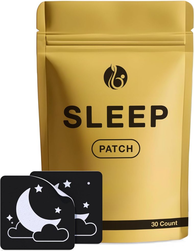 Sleep Aid Patches for Adults with Melatonin & Magnesium – 30 Pack – Wake Up Refreshed & Rejuvenated – Easy-to-Use, Non-Habit Forming Sleep Support