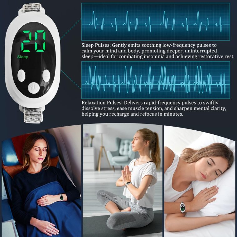 Sleep Assisted Handheld Pulse Generator, Sleep Aid Device, Relief Anxiety Help Sleep - Image 4
