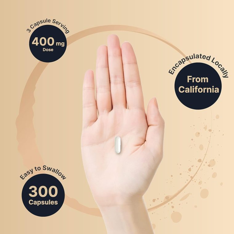 Magnesium Complex 400mg, 300 Capsules | Glycinate, Citrate | Chelated & Purified | Bone, Heart & Digestion Support | Non-GMO - Image 4