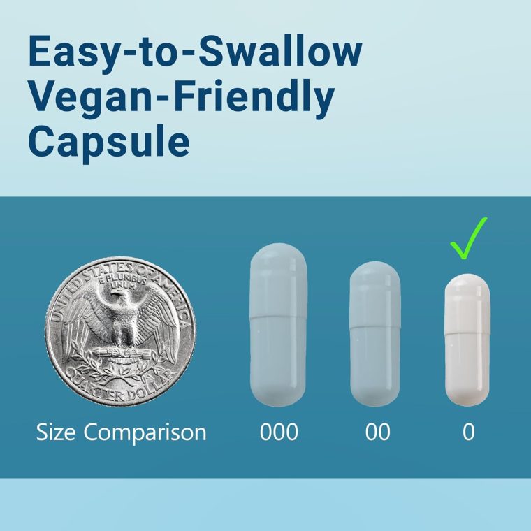 5-in-1 Magnesium Complex - High Absorption - Chelated Magnesium Glycinate, Malate, Citrate, Taurate, & Aspartate for Nerves, Muscles, Bones | 120 Capsules | Magnesium Supplement - Image 7