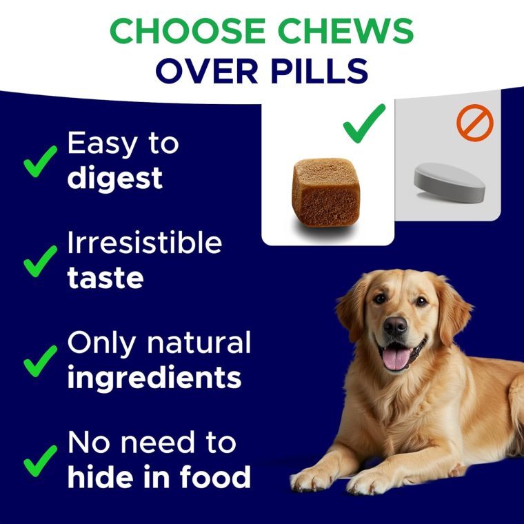 Melatonin for Dogs to Sleep 6mg - Doggie Sleep Aid Treats - Sleeping Pills for Anxiety - Extra Strength Calming Chews Large & Medium Breed Help Sleep at Night - Made in USA - 120Ct - Image 3