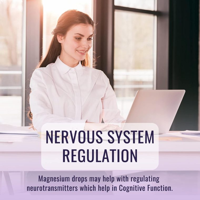 Magnesium Glycinate Supplement, Magnesium Liquid Drops with Magnesium Glycinate 500mg Vitamin B6, Ashwagandha, L - Theanine, Chamomile -Support Stress Relief, Bone, Muscle, Mood Vegan (Pack of 2) - Image 2