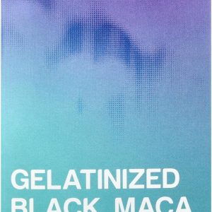 Bio Nutrition Gelatinized Black Maca 60 Vegetarian Capsules | 1,500 mg per Serving | Energy Boost | Calcium | Magnesium | Phosphorus