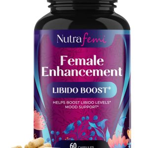 Libido Booster for Women Fast Acting - Female Libido Booster for Hormonal Balance, Mood & Drive - with Maca Root, Ginseng, Tribulus, Gingko & Ashwagandha - 60 Capsules