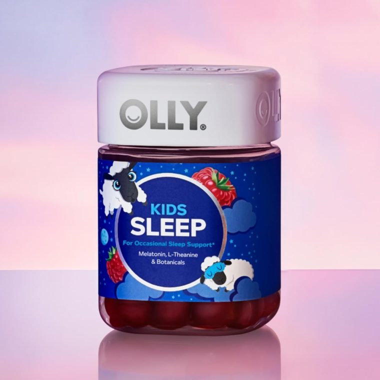 OLLY Kids Sleep Gummy, 0.5mg Melatonin, L Theanine, Chamomile, and Lemon Balm, Childrens Chewable Supplement, Raspberry - 50 Count - Image 11