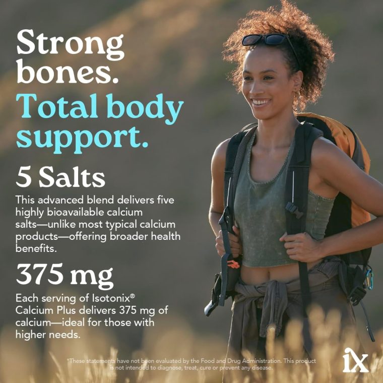 Isotonix Calcium Plus – Calcium, Magnesium, Vitamin D3, Vitamin C & Boron Supplement for Bone, Muscle, and Cardiovascular Health – 90 Servings – Natural Orange-Mango Flavor - Image 2