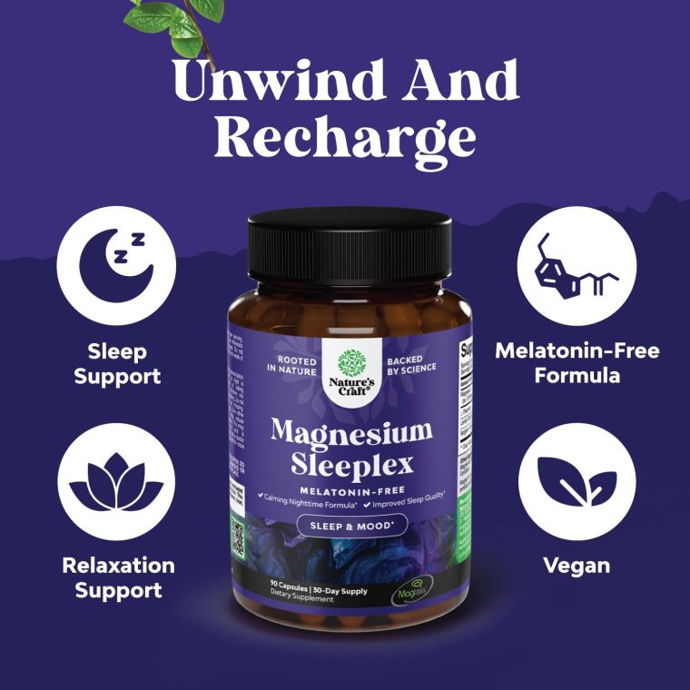 High Absorption Magnesium Sleep Supplement - Rest Support Magnesium Threonate Apigenin Theanine for Sleep and Rest for Women & Men - Mg Threonate Melatonin Free Sleeping Aid - 90 Capsules - Image 4
