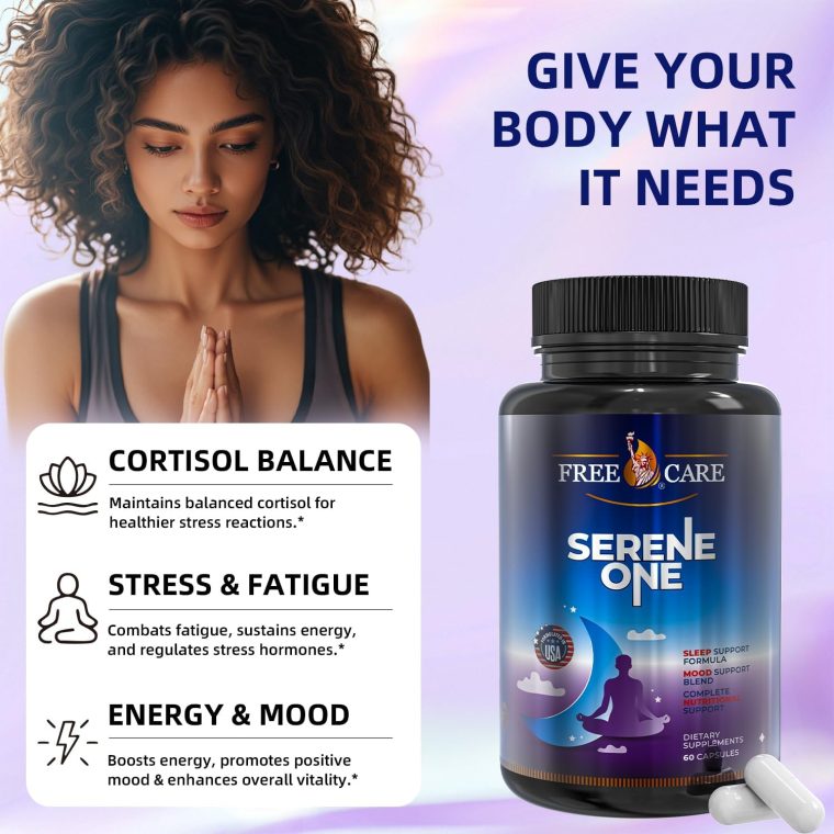 15-in-1 Melatonin Sleep Capsules - Natural Sleep Aids for Adults with Melatonin 5mg and Magnesium Glycinate, Support Sleep Health, Stress Relief with Ashwagandha, L-Theanine,GABA, 5-HTP - 60 Capsules - Image 2