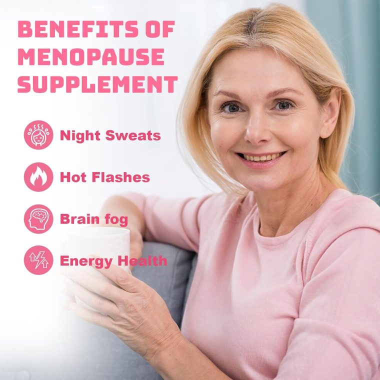 Menopause Relief Capsules for Women, Novasoy Soy Isoflavone, Black Cohosh, Passion Flower, Vitex, Vitamin B6, Vitamin B12, Magnesium, 60 Count - Image 4