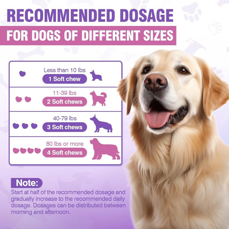Hemp Calming Chews for Dogs 300 Calming Dog Anxiety and Stress Relief Treats Calm Bites Hemp Oil Sedative for Puppy Sleep Aid Melatonin Fireworks Noise, Thunder, Barking, Vet Visit (Chicken Flavor) - Image 6