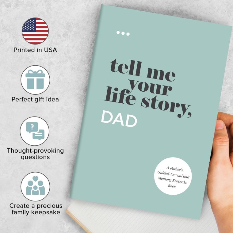 Tell Me Your Life Story, Dad: A Father’s Guided Journal and Memory Keepsake Book (Tell Me Your Life Story® Series Books) - Image 2
