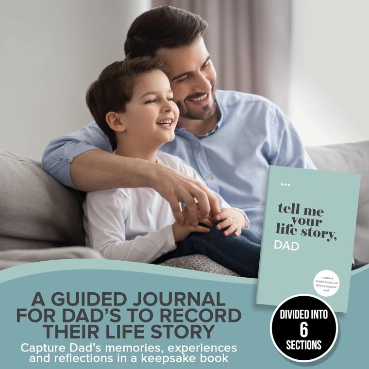 Tell Me Your Life Story, Dad: A Father’s Guided Journal and Memory Keepsake Book (Tell Me Your Life Story® Series Books) - Image 4