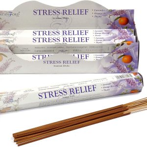 37113 Stress Relief Incense Sticks, 20 Sticks x 6 Packs