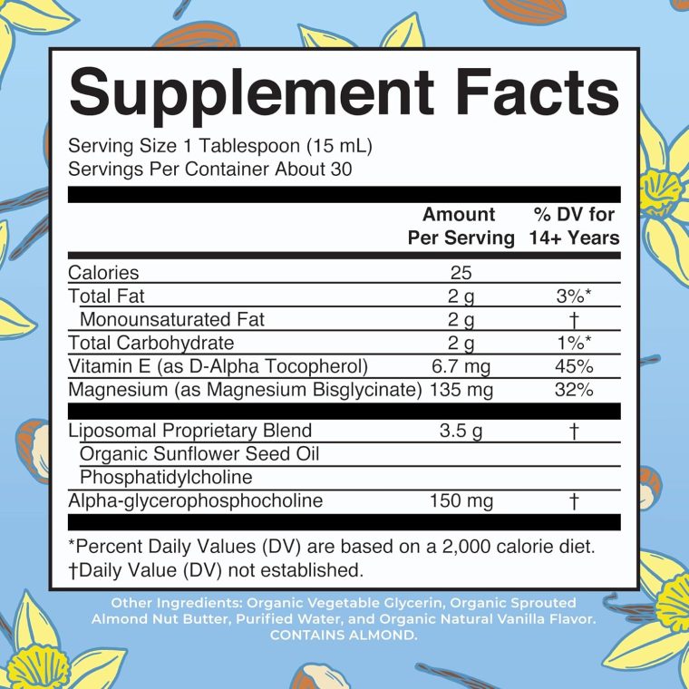 MaryRuth Organics Magnesium Liposomal| Magnesium Supplement | Magnesium Bisglycinate | Muscle & Bone Support | Mood Support Vitamin | Vegan | Non-GMO | Gluten Free | 15.22 Fl Oz | 30 Servings - Image 2