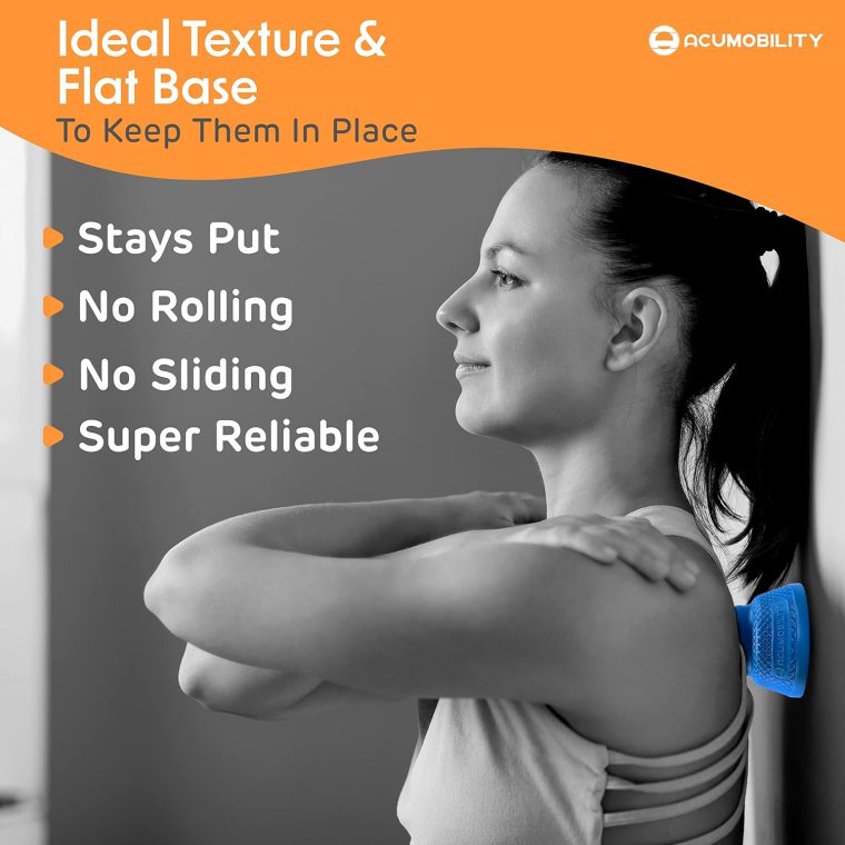 Acumobility Massage Ball Roller 2 Pack - Trigger Point - Massage Balls Massage Roller Ball - Foot Massage Ball - Physical Therapy Ball (Deep Pressure) - Image 6