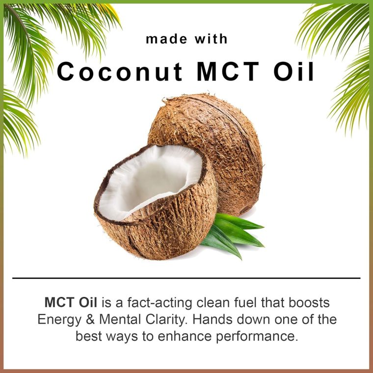 Smarter Energy Pills, 200mg Caffeine & Coconut MCT Oil with Maca Root, 50 Liquid Softgels - Image 5