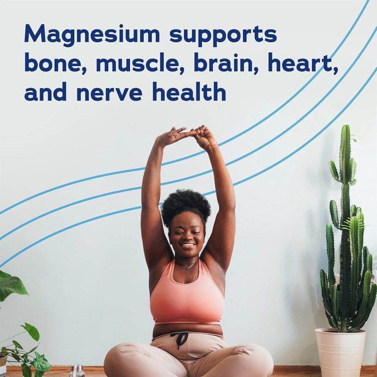 Natural Vitality Calm, Magnesium Glycinate Supports Bone, Muscle, Heart, & Nerve Health, Non-GMO, Vegan, Gluten Free 180ct - Image 8